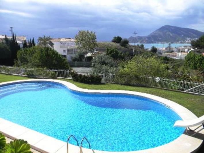 Bonito Apartamento Con Inmensa Terraza Y Piscina Altea Kültér fotó